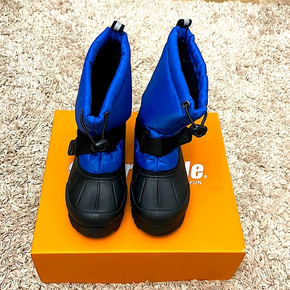 Northside Kid’s Snow Boots Size 13 **Royal Blue/Black** - Picture 2 of 5